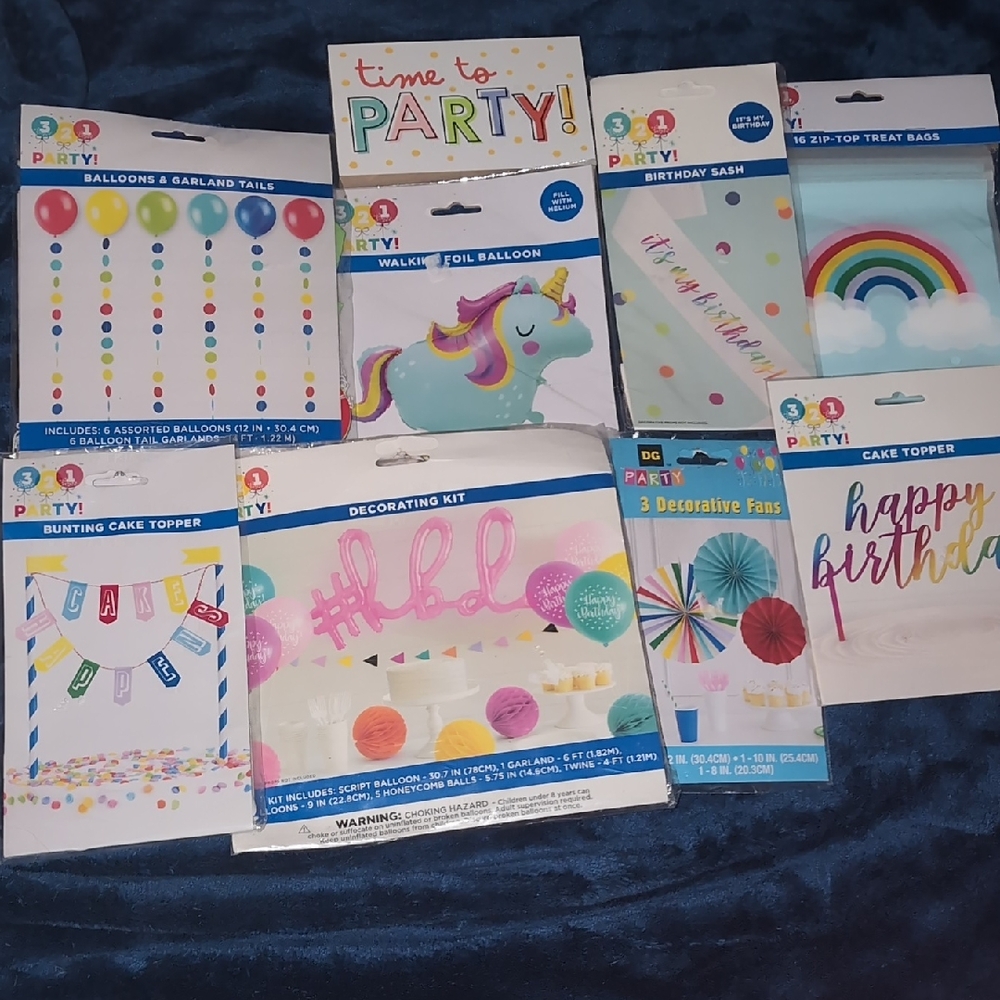 Happy Birthday Party Decor